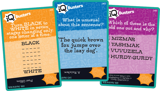 IQ Busters Cards : Word Puzzlers